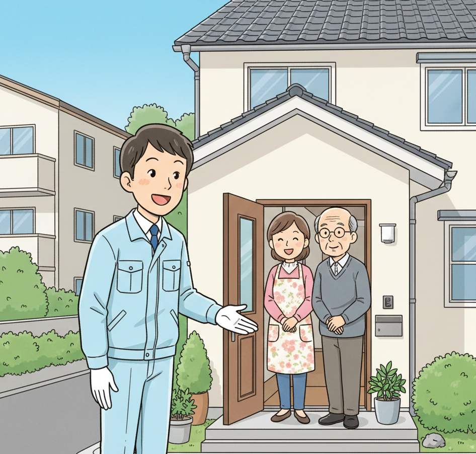 水漏れサポートの一般家庭専門の技術スタッフ